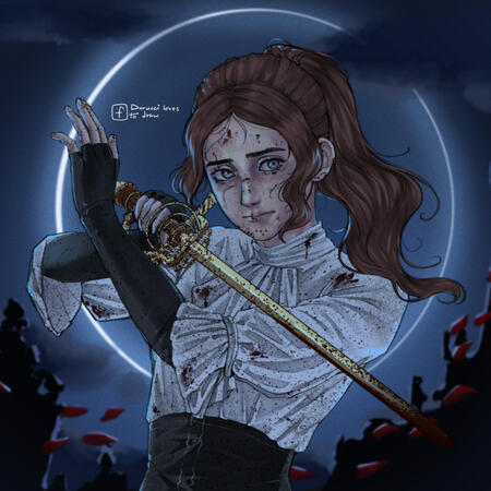 Maelle from Clair Obscur