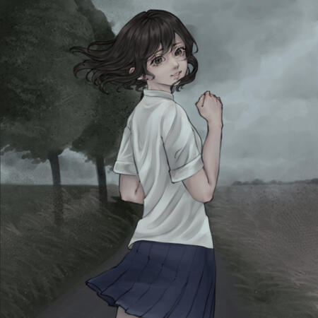 A girl